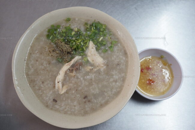 Vietnamese Rice Porridge With Chicken (Chao Ga)