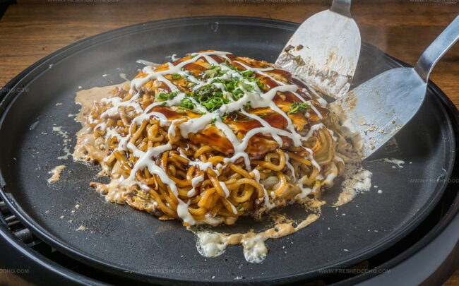 Hiroshima-Style Okonomiyaki