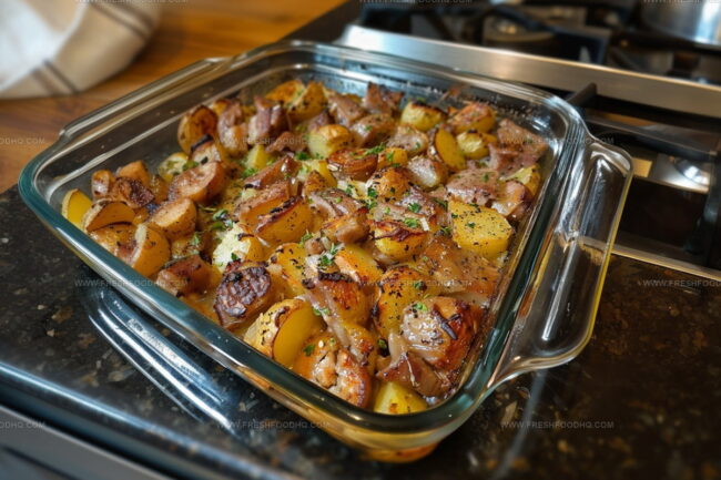 Pork And Potato Casserole (Tal-Majjal U Patata)