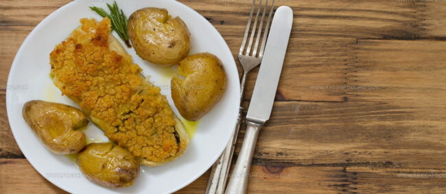 Bacalhau Com Broa